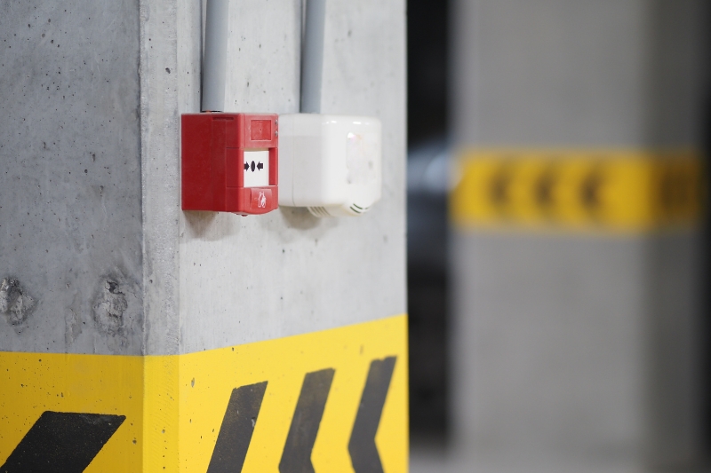 protección contra incendios garajes